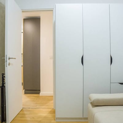 Аренда просторной 3-комнатной квартиры, 56 м², район Звездара, Белград, Сербия